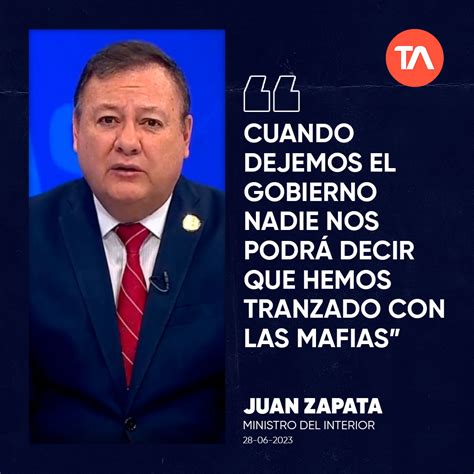 Teleamazonas On Twitter Entrevista Juan Zapata Ministro Del