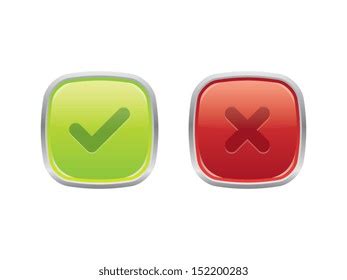 Yes No Buttons Stock Vector (Royalty Free) 152200283 | Shutterstock