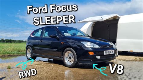 Ford Focus V8 RWD Sleeper - YouTube