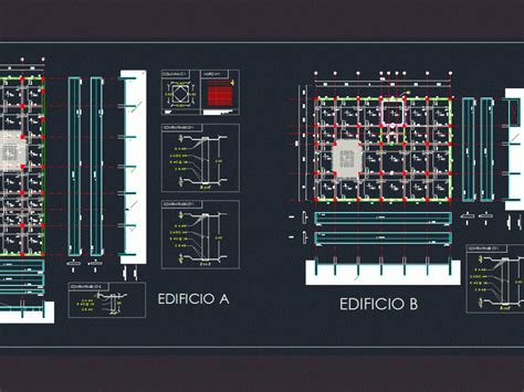 Plano Cimentacion Autocad