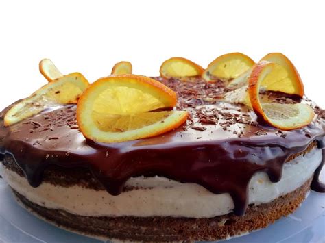 Orangen Schoko Torte