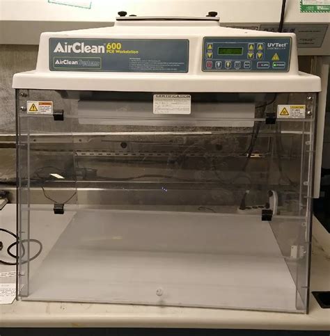 Airclean Pcr Workstation Ac Tlfuvcmic System With Off