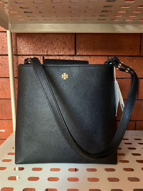 Tory Burch Authentic Emerson Bucket Bag Fesyen Wanita Tas Dompet Di