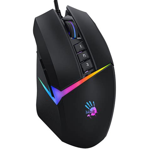 Bloody W60 Max RGB Optical Gaming Mouse - 10000 CPI