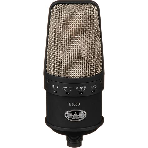 CAD Equitek e300 Multi-Pattern Condenser Microphone (Black)