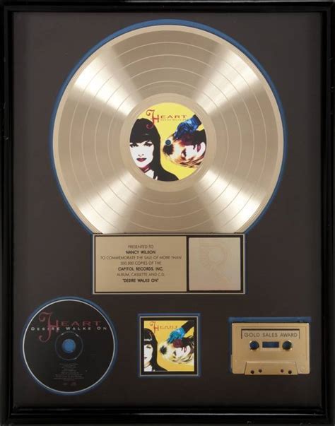 Nancy Wilson Gold Record Award