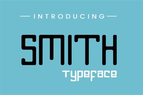 Smith Font By Gumacreative Creative Fabrica Typeface Sans Serif