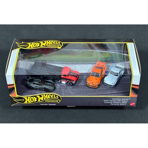 風火輪 hot wheels 場景組 收藏組 porsche 934 5 240z supra 運輸車 精裝 膠胎 蝦皮購物