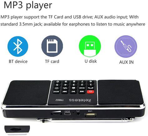 Retekess TR602 Am FM Digital Tragbares Radio – Germany Retekess (wir ...
