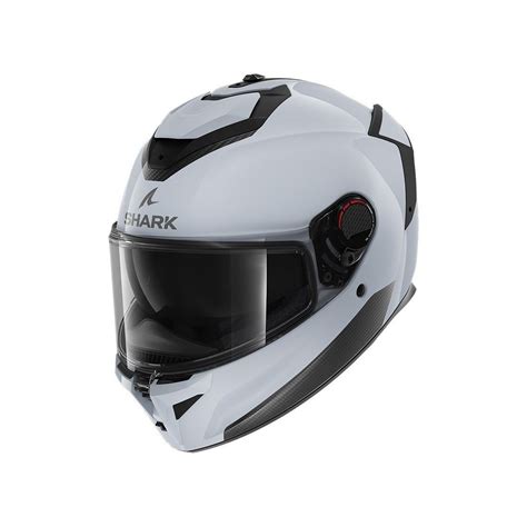 Shark Spartan GT Pro Blank helmet white