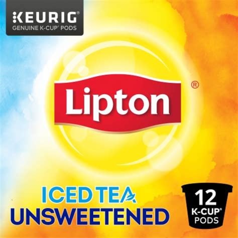 Lipton® Unsweetened Iced Tea K Cup® Pods 12 Ct Ralphs