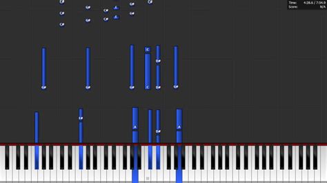 Beethoven Moonlight Sonata Mvt 3 Piano Synthesia Tutorial Youtube