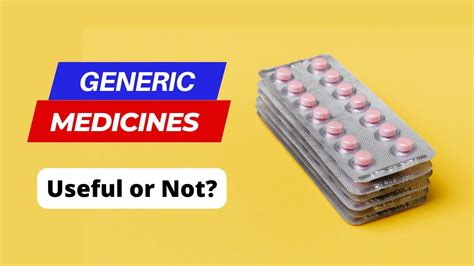 The Truth About Generic Drugs What You Need To Know Genericmedicine Generic Healthcare Youtube