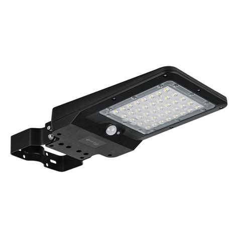 Luminario Suburbano De Led Volteck Lait W Con Panel Solar Mod Sub L