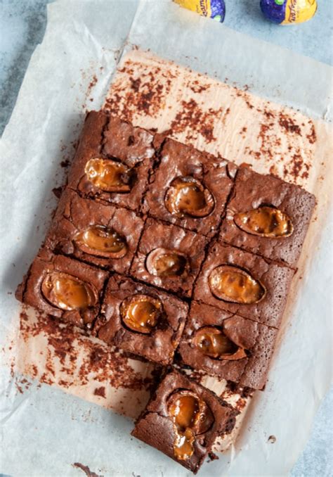 Cadbury Caramel Egg Brownies Something Sweet Something Savoury