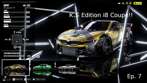 Bmw I Coupe K S Edition Need For Speed Heat Ep Youtube