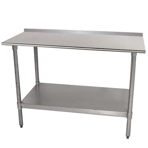 Advance Tabco TTF 243 X 24 X 36 18 Gauge Stainless Steel Work Table