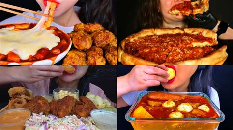 Asmr Best Eating Mukbang Video Mukbang Compilation Soft Bytes