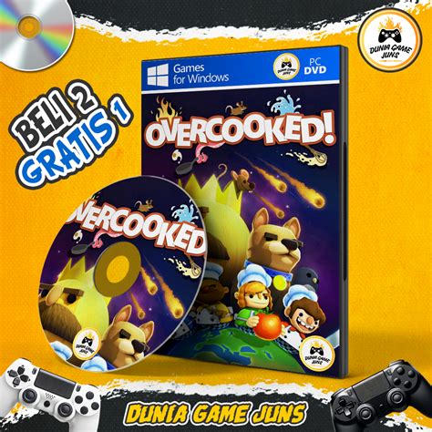 Overcooked 1 | Overcooked | Strategy & Simulation Games | Cd/dvd | Pc ...