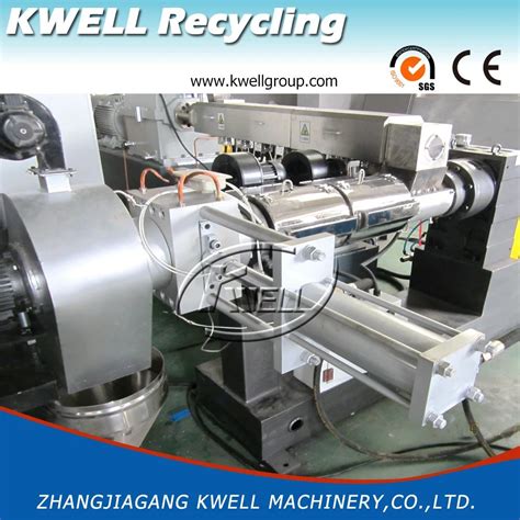 Sjz Series Extruder Hot Cutting Plastic Granulator Pvc Granule Extrusion Pelletizing Machine