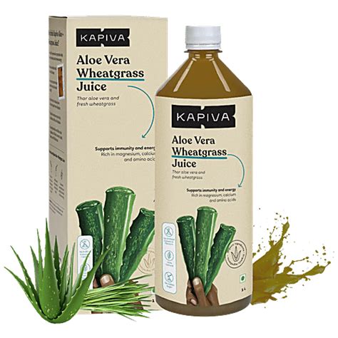 Buy Kapiva Aloe Vera Wheatgrass Juice Online At Best Price Of Rs 450