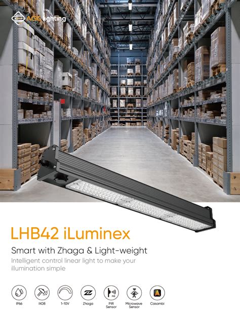 LHB42 ILuminex LED Linear Light Module Design With Zhaga AGC Lighting