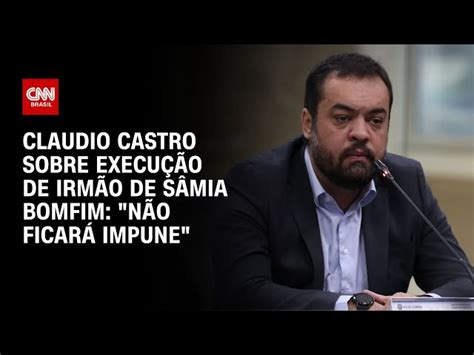 Castro Diz Que Polícia Dará Pronta Resposta Sobre Autoria E Motivação