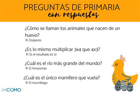 100 Preguntas De Primaria Con Respuestas ¡divertidas Y Capciosas