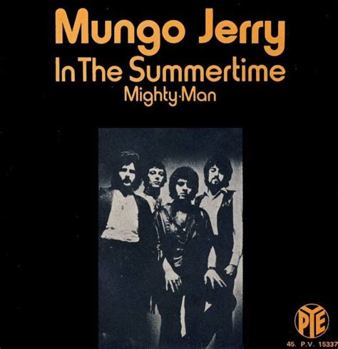 Mungo Jerry In The Summertime Vinyl 7 45 RPM Single 1970