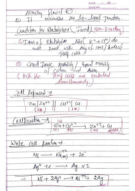 Solution Electrochemistry Complete Notes With Previous Year Questions