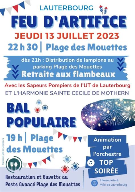 Bal Populaire Feu D Artifice L Echo D Alsace