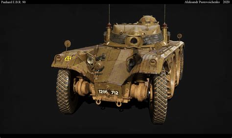 Panhard EBR 90 3D asset | CGTrader