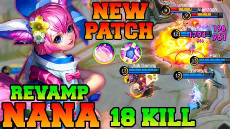 Nana MLBB Revamp Is Insane Mobile Legends Nana Revamp Gameplay Best