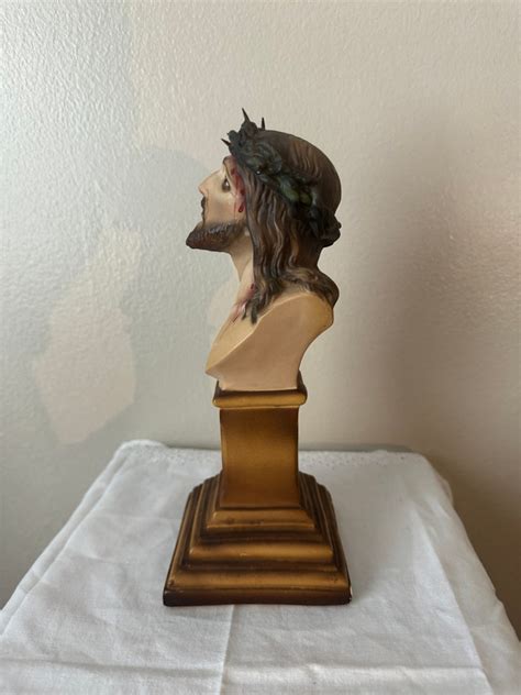 Statue Bust Of Jesus Christ Cristo De Limpias Or Ecce Homo Made In