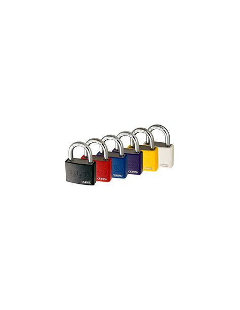 Cadenas à Clé Alu 40mm MyLock sous Blister 6 Coloris Assortis ABUS