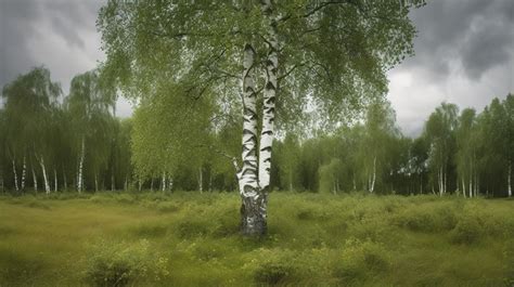 Birch Forest The Image Is Of A White Tree In Backgrounds | JPG Free ...