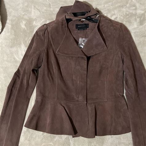 Bcbgmaxazria Women S Brown Jacket Depop