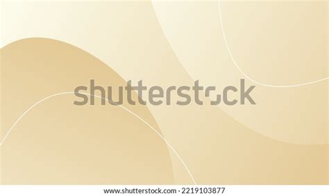 Abstract Yellow Background Fluid Shapes Modern Stock Vector Royalty