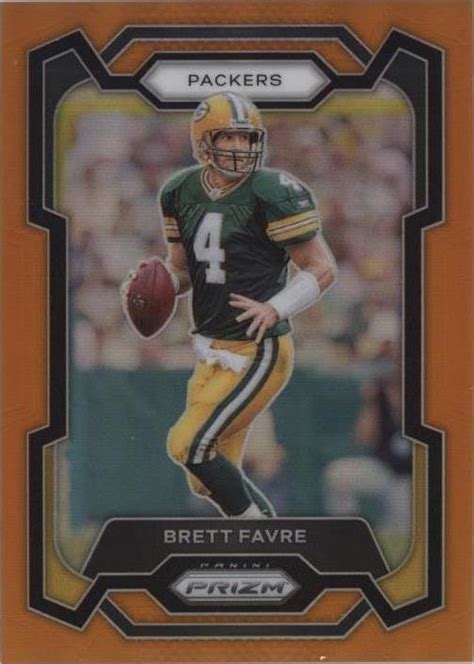 Panini Prizm Orange Prizm Brett Favre Online Kaufen Ebay