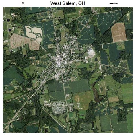 Aerial Photography Map of West Salem, OH Ohio