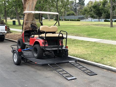 Golf Buggy Trailer: Transport Your Golf Cart Quickly and Easily - Our Tips For