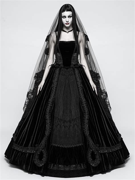 Gothic Dresses | Stunning and Unique | Gothic wedding dress, Punk dress, Black wedding dresses