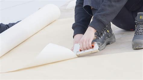 Dampopen folie aanbrengen