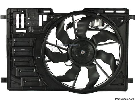 14 2014 Ford Escape Radiator Fan Assembly Cooling System Apdi Action Crash Brock Diy