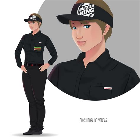 Burger King Uniform Behance