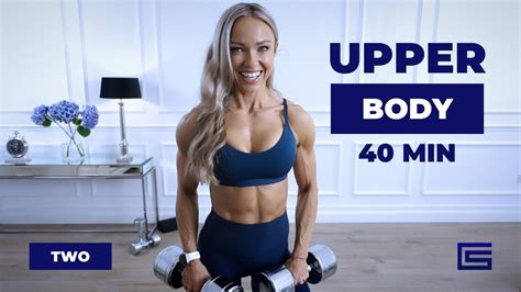 Minute Upper Body Workout Arms Shoulders Chest Back Complex