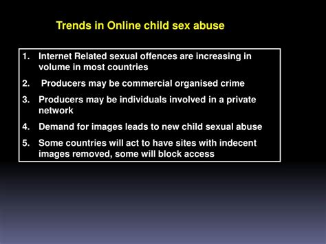 Ppt Internet Sex Offenders What We Know About Them Powerpoint Presentation Id