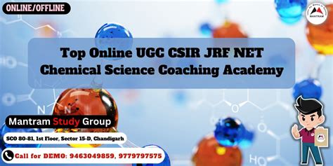 Top Online Ugc Csir Jrf Net Chemical Science Coaching Academy Mantram