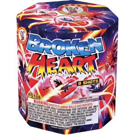 Broken Heart Firework Captain Boom