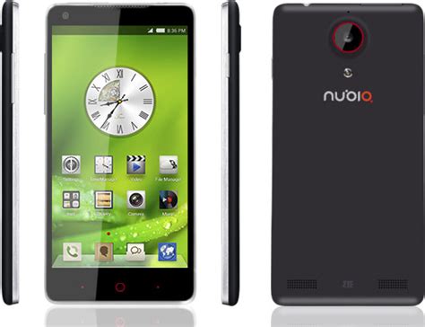 Представлен смартфон ZTE nubia 5
